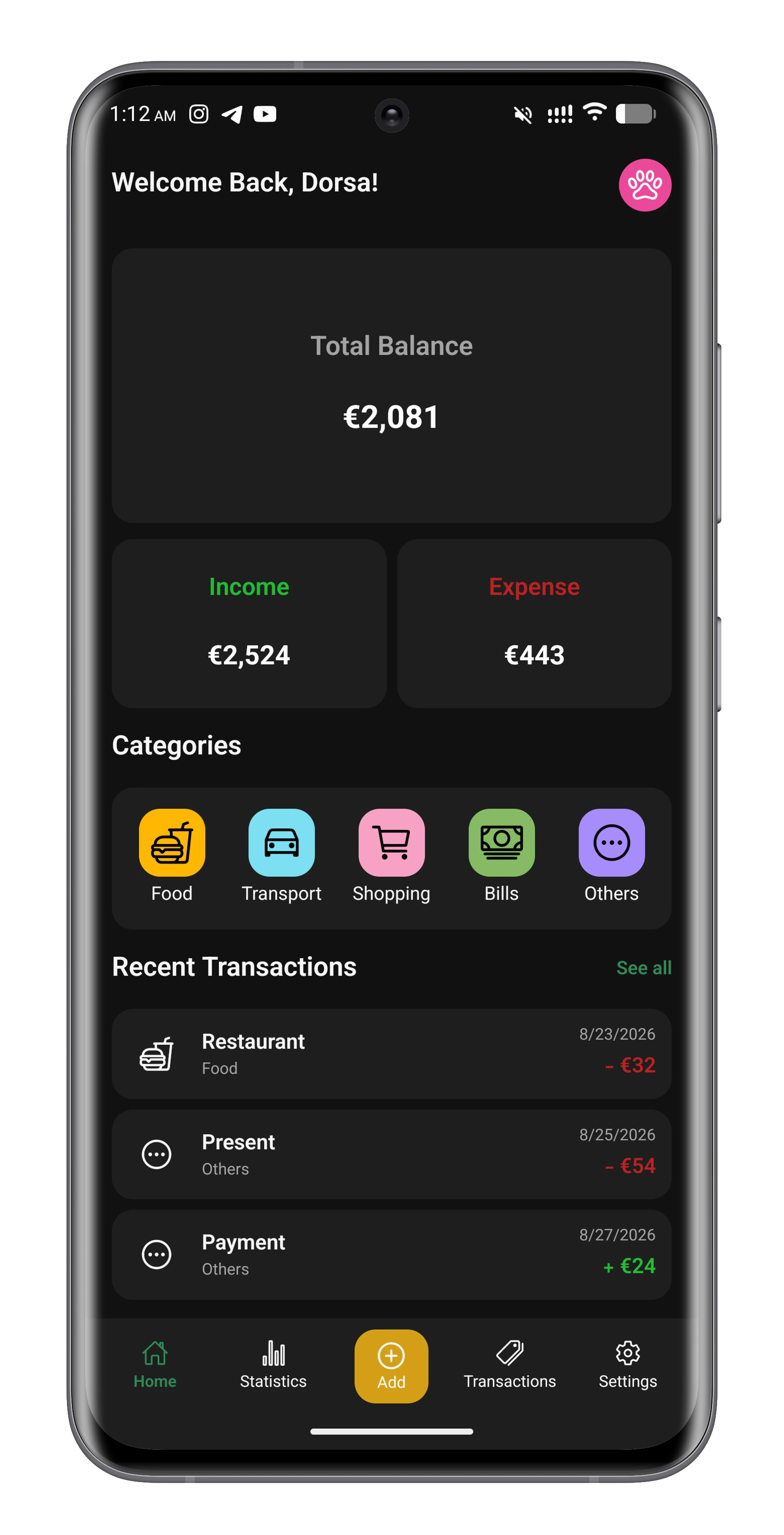 Spendly screenshot 5